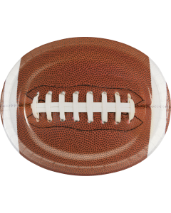 Football Party Oval Platter