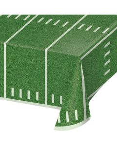 Football Party Plastic Football Field Tablecover