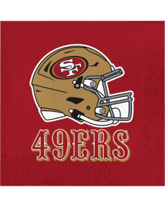 San Francisco 49ers Luncheon Napkin