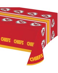 Kansas City Chiefs Table Cover 54 x 102